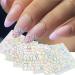 30 Colorful Flower Nail Art Stickers - Self Adhesive Decals for DIY Manicure Decorations - Floral Bow Tie, Daisy, Heart Designs - Nail Art Supplies for Women and Girls - Buy Online on SooperMarket.com