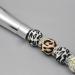 Beaded Cosmetic Brush Metal Handle Makeup Brush Perfect For Contouring Defining Blending Concealer Brush - Buy Online on SooperMarket.com