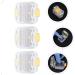 5Pcs Clear Denture Container Kit | Plastic Tooth Box | Transparent Membrane Denture Tablets - 4.5X4.5CM - As Shown - Buy Online on SooperMarket.com