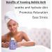 Luxury Magnesium Bubble Bath Lavender Vanilla - Moisturizing Stress Relief for Women - Spa Self Care Gift for Birthday & Christmas - Buy Online on SooperMarket.com