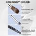 Shine Chance Size 10 Acrylic Nail Art Brush - 100% Pure Kolinsky Hair, Oval Shape, Professional Manicure Tool for DIY Home Salon - Buy Online on SooperMarket.com