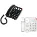 Loud Ringtone Landline Phone for Elderly Big Button Fixed Home Phone with Amplified Sound and Easy-to-Read Display Big Button Landline Phone Desktop Telephone Loud Ringtone Fixed Home Phone for and Black - Buy Online on SooperMarket.com