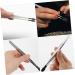 Magiclulu 4-Piece Stamp Clip Brow Tool Set - Stainless Steel Jewelry Tongs Tweezers & Pincer for Jewelry Making | Handicrafts Martensitic - Shop Now! - Buy Online on SooperMarket.com