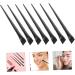 FOYTOKI 12pcs Eyeliner Smudge Brush Eye Smudge Brush Girl's Eyeliner Brush Flat Eyeliner Brush 15.5x1.2x0.6cm Black - Buy Online on SooperMarket.com