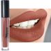 Mynena Terracota Brown Matte Lip Stain Long Lasting Kissproof Waterproof Lightweight No Smudge Talc-Free Mica-Free Gluten-Free and Paraben-Free | Zoe