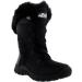 Polar Women's Quilted Faux Fur Cuff Winter Boots - Black | Duck Rubber Sole | Snow & Rain Outdoor Boot - Buy Online on SooperMarket.com