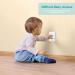 HiCanwn 50 Pack Outlet Covers Baby Proofing Plug Covers Child Proof Electrical Protector Safety Socket Covers Electric Outlet Pulg Covers for Baby Child White - Buy Online on SooperMarket.com