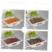 KOMBIUDA 2pcs box White for Type Refrigerator Home Storage Household Container Fruit Multi-purpose Drawer - Buy Online on SooperMarket.com