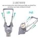 Adjustable Baby Walking Harness with Detachable Crotch - Grey, 9-24 Months - Buy Online on SooperMarket.com