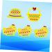 Amosfun 5pcs Chicken Shaped Tobots Toys for Easter Party - Educational Baby Toy Gift - Buy Online on SooperMarket.com