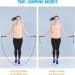 Adjustable Wireless Jump Rope with Counter - Digital Kilometer & Steel Ball Bearings - Perfect for Sports & Fitness - Buy Online on SooperMarket.com