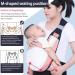 HINATAA Breathable Baby Sling | Adjustable Baby Carrier Wrap with Quick Dry Thick Shoulder Straps | Suitable for 0-36 Months Baby | Pink B - Buy Online on SooperMarket.com