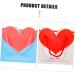 KOMBIUDA 20pcs Love Handbag Merchandise Bags Girl Gift Bag Birthday Gift Bags Bulk Girl Birthday Gift Baby Gift Bags Baby Shower Goodies Bags Goodies Pouches Bride Paper Party Bag Medium - Buy Online on SooperMarket.com