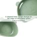 Qshare Suction Baby Plate and Bowl Set | Fork Spoon | Silicone Feeding Supplies for Toddler Self-Feeding | BPA-Free | Bears-Green - Buy Online on SooperMarket.com