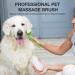 PET FROG Self Cleaning Slicker Brush for Dogs & Cats - Shedding & Grooming Tool, Removes Loose Undercoat, Mats & Tangled Hair - Long & Short Haired Pets - Buy Online on SooperMarket.com