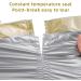 RTBQJ-At 12L Trash Bags with Handle - Tear-Resistant Liquid-Tight Opaque Garbage Bags + Fixing Tape (45x50cm 75 Pieces) - Ideal for International Shipping - Buy Online on SooperMarket.com
