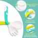 Novos Baby Utensils Set - Soft Grip Toddler Fork & Spoon with Travel Case | Perfect Feeding Learning Tool for Kids - Blue - Buy Online on SooperMarket.com