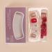 Wearing nail art nail patches for autumn and winter appearing white and purple with pearl gloss The nail patches are detachable (Color : B Size : Gold plated seal wearing tool bag) - Buy Online on SooperMarket.com