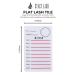Buy Lash Tile/Tray for Eyelash Extensions | Acrylic Pallet & Extension Supplies by Stacy Lash - Fast International Shipping - Buy Online on SooperMarket.com