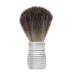 Razor Brush for Beard Care | Practical Hair & Beard Brush | Matt Silver Shaving Tool for Men - Buy Online on SooperMarket.com