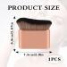 NPQ 1 Pcs Brown Large Tanning Brush Body Makeup Brush Self Tanner Brush for Body Kabuki Foundation Brush Body Brush Makeup & Gloss Applicator Professional Finish Soft & Velvety Bristles - Buy Online on SooperMarket.com