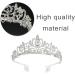 Tiara Crown Crystal Rhinestone Bridal Princess Headband with Comb for Women Bridal Party Wedding Birthdays Anniversaries - Buy Online on SooperMarket.com
