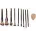 Synthetic Makeup Brushes Sponge 9 Piece Brush Set Soft with Storage Box for Home - Buy Online on SooperMarket.com