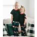 IFFEI Christmas Matching Family Pajamas Set - Letter Print Tops, Plaid Pants Sleepwear for Women Men Kids Baby Pet - Black/Santa Claus - Kids 4-5 Years - Buy Online on SooperMarket.com