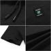 Aiyino Men's Short Sleeve Athletic Hoodie - Solid Color Fashion Pullover | Black - Buy Online on SooperMarket.com