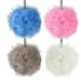 Xingsui 4pcs mesh Luffa male and female body peeling shower ball shower sponge gentle swimming cleaning and calming the skin swimming luffa (4 colors)
