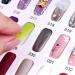 120 Colors Nail Art Display Set | Nail Tips Memory Tools & Gel Polish Color Card Panels for Salons - Buy Online on SooperMarket.com