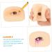 Baluue 4pcs Makeup Practice Skin Facial Tools Eye Shadow Practice Skin Eye Makeup Board - Buy Online on SooperMarket.com