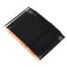 Housoutil 100pcs Tools Applicator Makeup Golden Eyeliner Disposable Wand Beauty medium Black