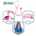 Acoustic Stethoscope for Doctors & Students | Lightweight Flexible Soft Ear Knobs | Pink Edition - Shop Internationally - Buy Online on SooperMarket.com