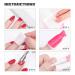 Sularpek 650 Pcs Nail Wipes Cotton Pads for Gel Polish Removal with Cuticle Pusher - Lint Free Nail Art Polish Remover - Buy Online on SooperMarket.com