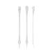 HICKIES Elastic Tie-Free Shoelaces (2.0 New) Translucent