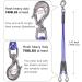 24 ft Heavy Duty Boat Tow Harness with 3 Stainless Steel Hooks by SELEWARE - Buy Online on SooperMarket.com