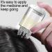 Kakalote Oil Applicator Bottle - Scalp & Hair Oil Applicator for Hair Growth | Hair Care Massager Comb - White - Buy Online on SooperMarket.com