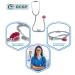 Buy Acoustic Stethoscope for Medical Students & Professionals - Lightweight Stylish Latex-Free Grey - Buy Online on SooperMarket.com
