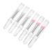 Baluue Perm Mascara Brush Lip Balm Applicator Cream Eyeshadow Brush Small Eyeshadow Brush Eye Cream Plastic