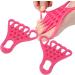 Adjustable Toe Foot Stretcher Bunion Corrector & Ankle Brace - Pink Toe Stretch Belt for Muscle Relaxation in Women and Men - Buy Online on SooperMarket.com