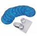 Nail Art Stamping Kit Manicure Stamper Plate Tool Nail Transparent Printing Templates Stampers & Scrapers