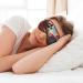 SSIMOO Landscape Painting Soft Sleep Eye Mask | Breathable Eye Patch for Women | Perfect Travel Relaxation Accessory - Black - Buy Online on SooperMarket.com