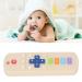 Soft Silicone Teething Toy for Toddlers - Odorless and Anxiety-Relieving Teething Toy for Home - White - Buy Online on SooperMarket.com