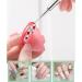 5Pcs Nail Art Liner Brushes Set Polish Painting Nail Design Brush Pen Set With Handle For Pulling Lines Nail Art Liner Brush Set With Cap Nail Art Liner Brushes Polish Painting - Buy Online on SooperMarket.com