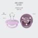 Buy BIBSE de Lux BPA-Free Cherry Shape Silicone Pacifier 2-Pack (0-36 Months) - Made in Denmark - Chamomile Lawn Mauve - Buy Online on SooperMarket.com