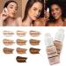 Phoera Full Coverage Foundation 2PCS 104 BUFF BEIGE - 30ml Long Lasting Oil Control Concealer for Flawless Skin - Buy Online on SooperMarket.com