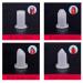 Kalolary 4-Hole Silicone Lipstick Mold DIY Makeup Tool Set with Lipstick Demoulder - Buy Online on SooperMarket.com