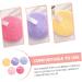 5pcs Round Cleansing Pads Puff Cosmetics Pad Girl Cosmetic Tool Woman Makeup Accessory Face Washing Pad Small Makeup Pad Makeup Tool Girl Makeup Pad Simple Rounded Makeup Pad/2071 12x12cm - Buy Online on SooperMarket.com