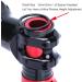 PLATT Bike Headset Spacer Set - 7PCS Red Aluminum Alloy Spacers for 1 1/8-Inch Stem, MTB BMX Road Bikes - 2/3/5/10mm Sizes - Buy Online on SooperMarket.com